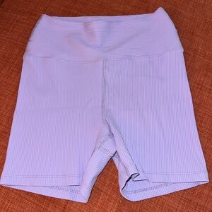 Year of Ours Lilac Purple Shorts